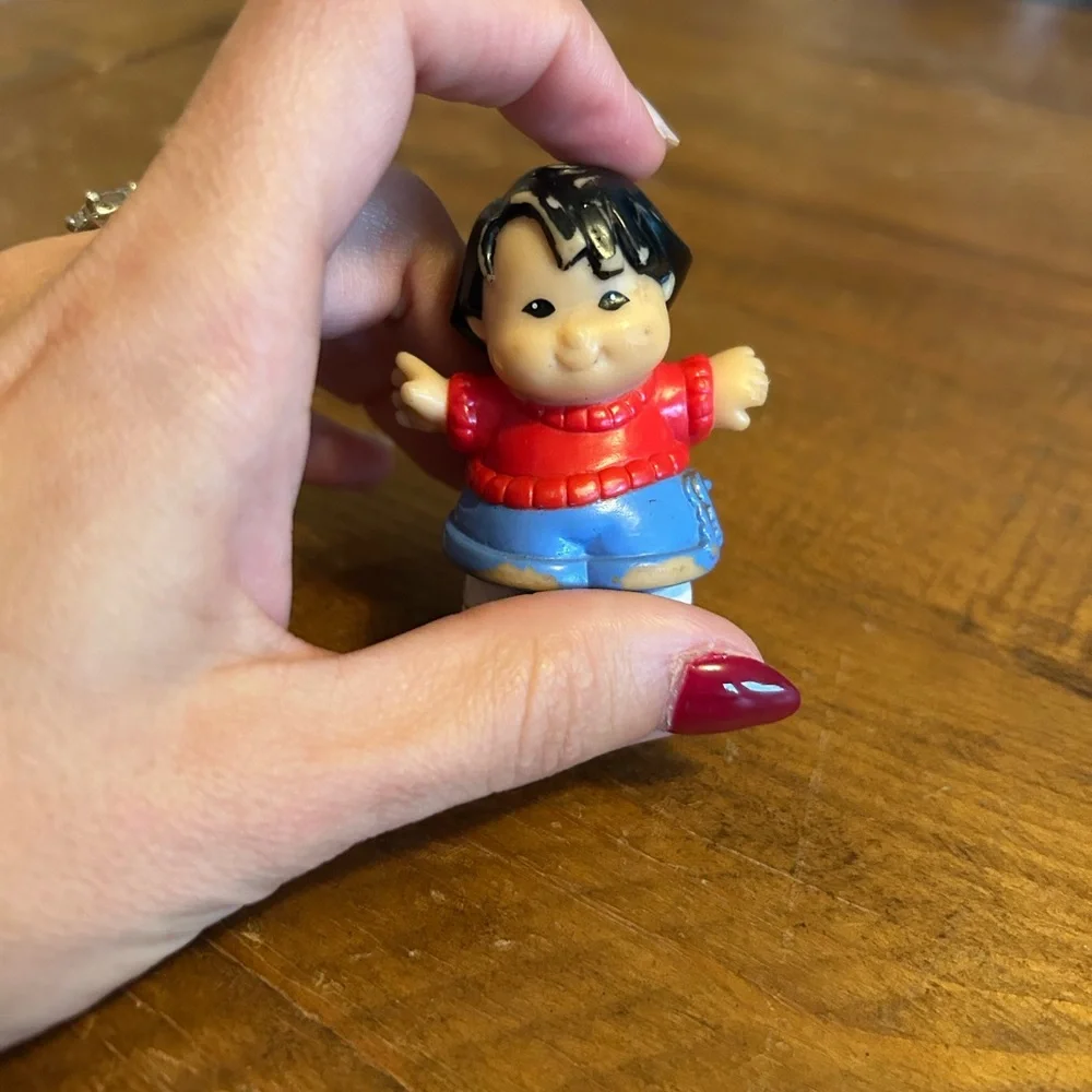 Fisher Price Little People boy with keys as is